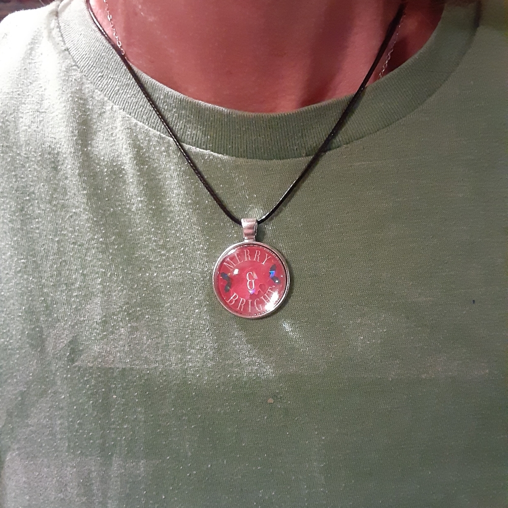 Cabochon necklace